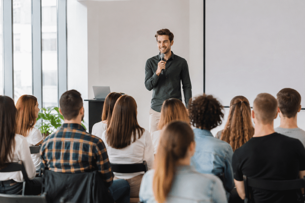 Public speaker